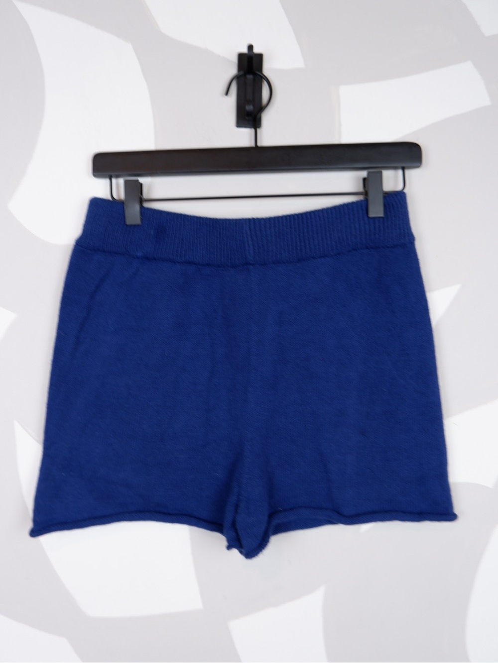 Jaggery London Navy Blue Organic Cotton Shorts | 2